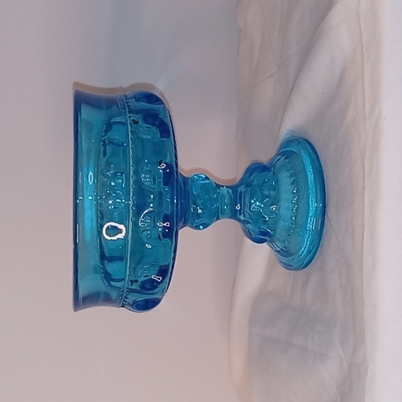Indiana Glass Other - CROWN or King Crown Compote Candy Dish Indiana Glass Colony Glass Thumbprint Des